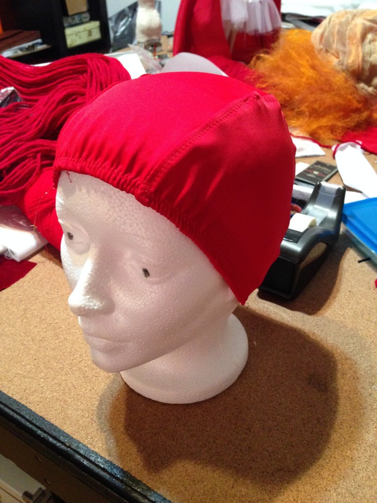 Wig cap finished!